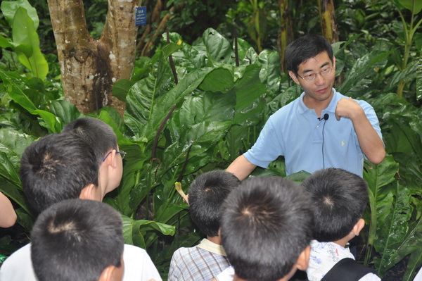 Urban pupils have summer camp at XTBG