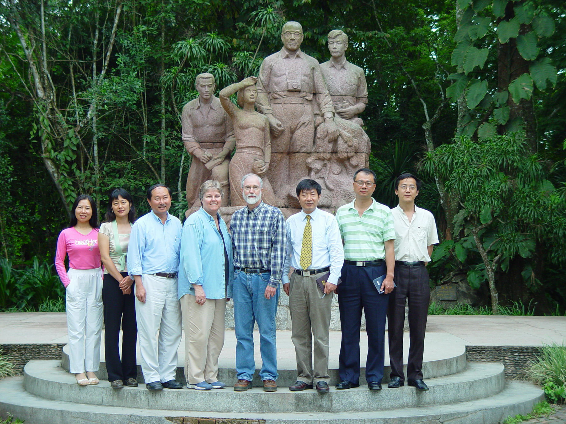 NSF Assistant Director James P. Collins visits XTBG