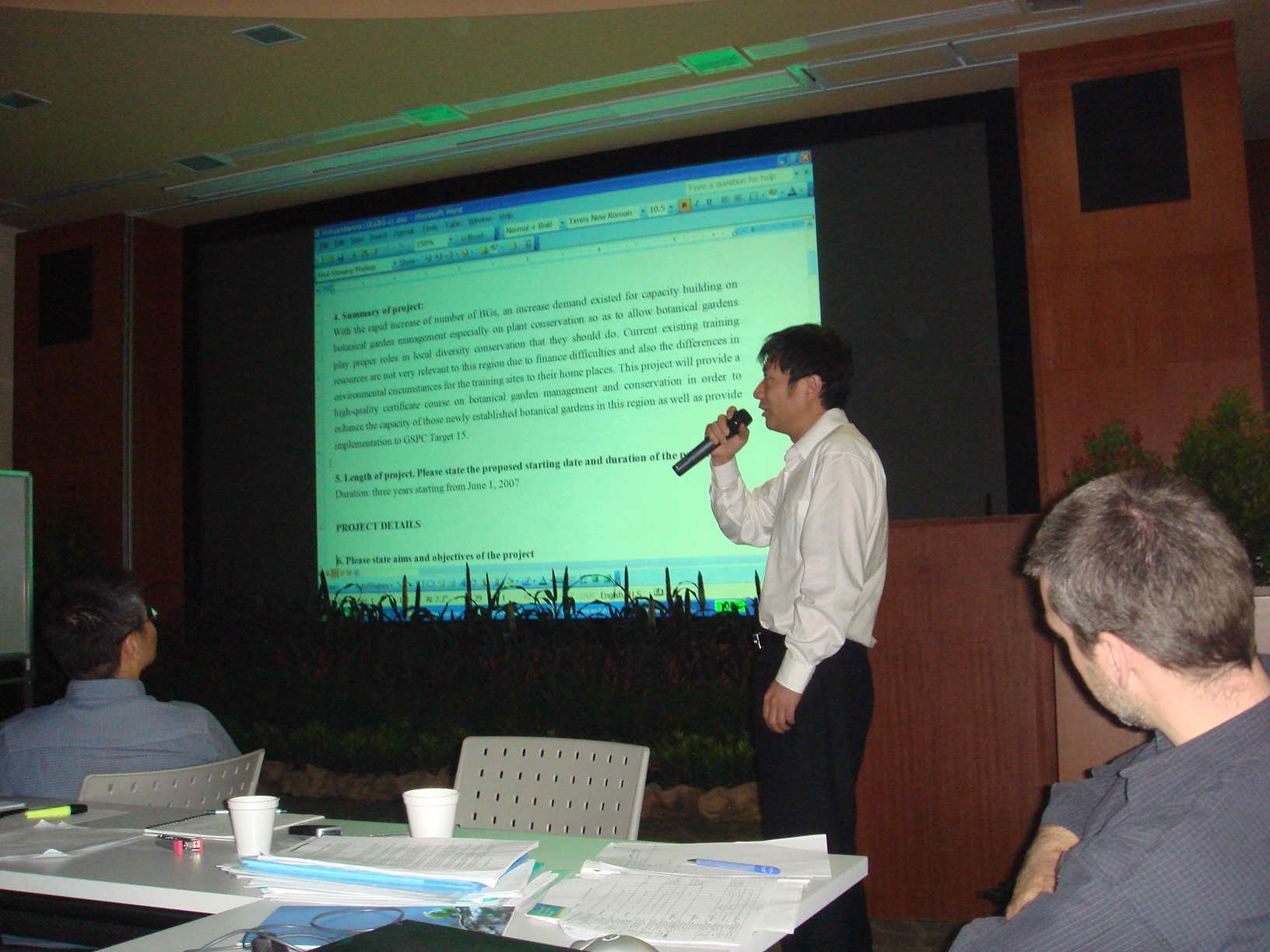 Dr. Chen Jin attends SEABG directors meeting in Singapore