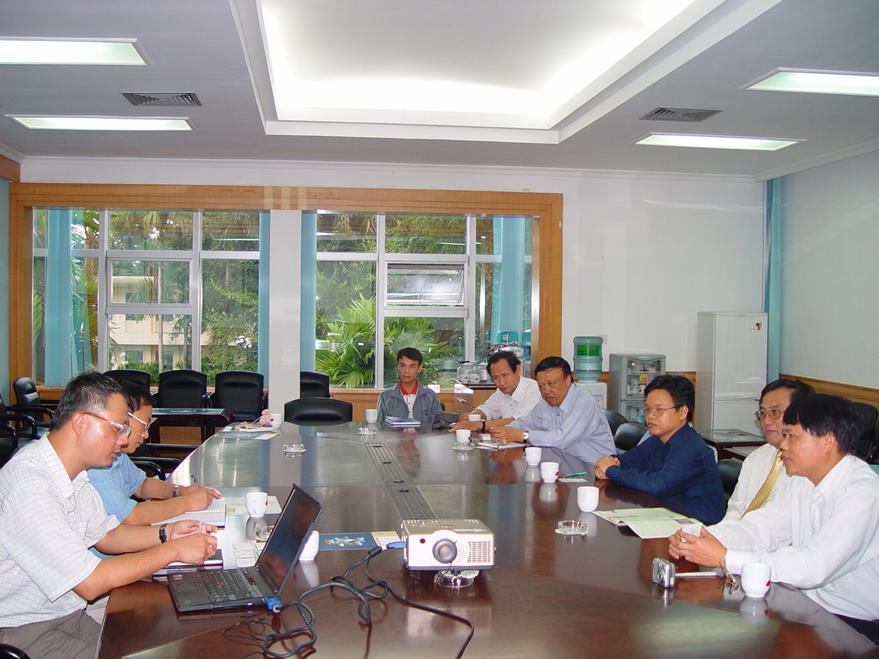 Delegation of VAST visits XTBG
