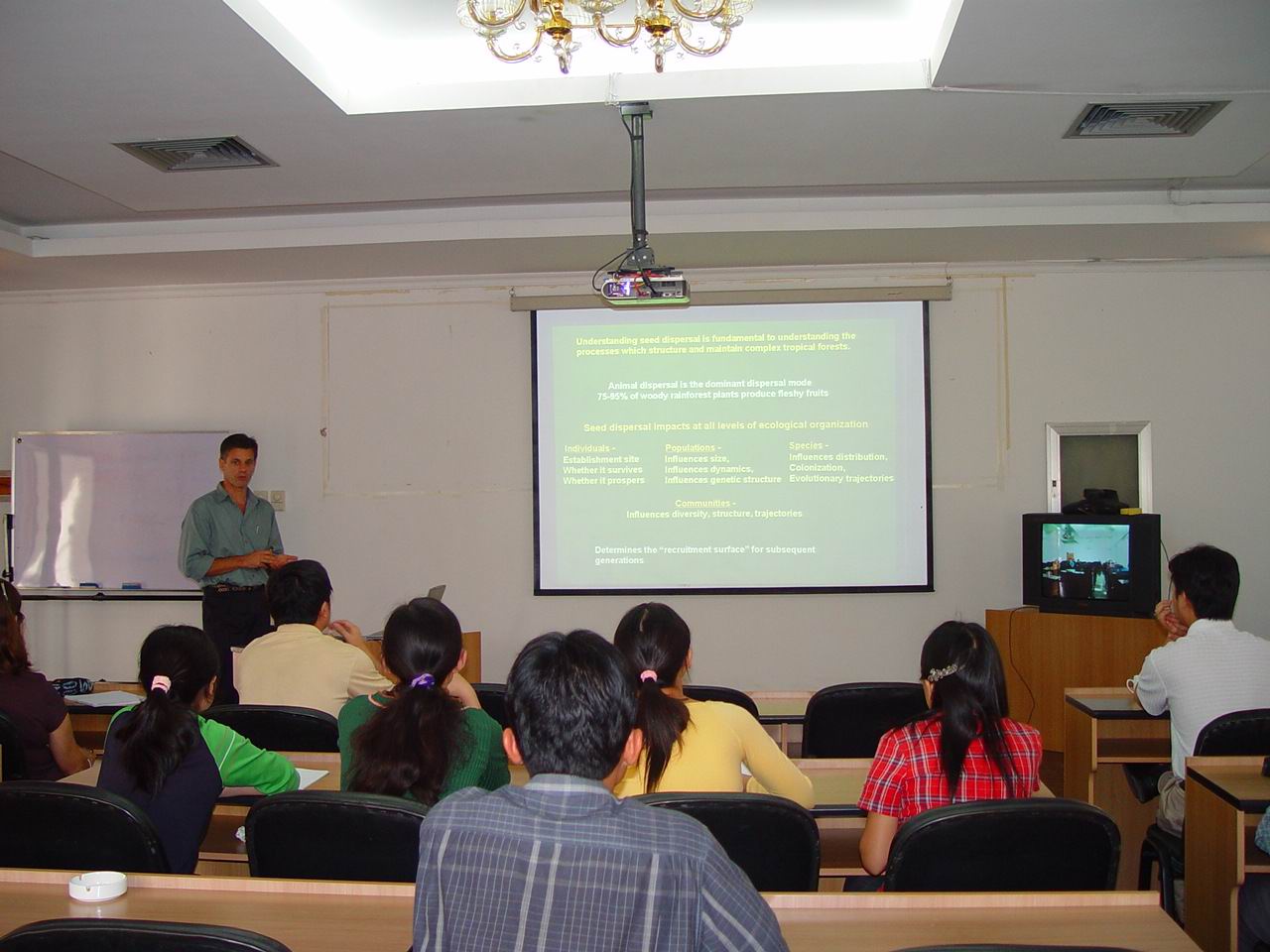 Dr. David Westcott of Australian CSIRO Visits XTBG
