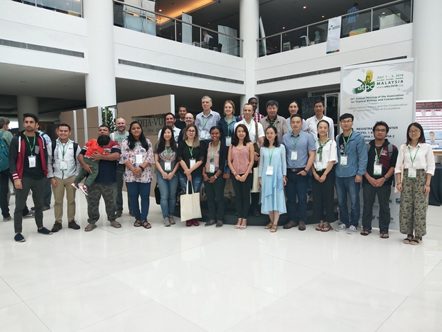 XTBG scientists participate in ATBC 2018