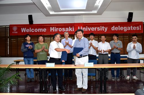 MoU Signed between XTBG and Hirosaki University