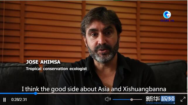 GLOBALink | China has become much more concerned about wildlife protection: Spanish expert