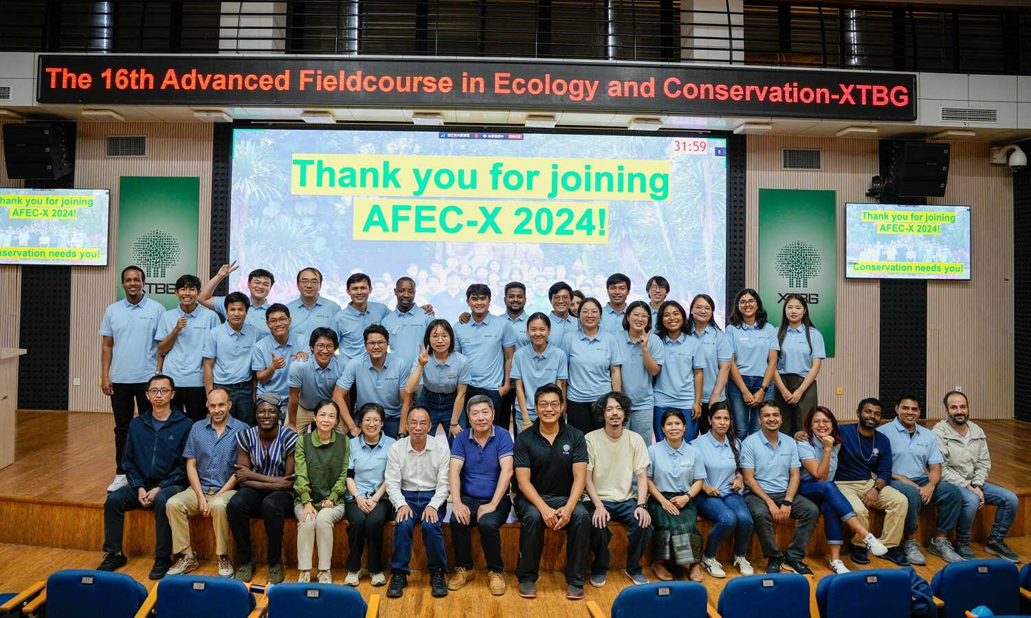16th Advanced Fieldcourse in Ecology and Conservation completed at XTBG