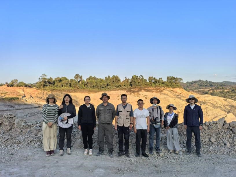 XTBG finishes first joint field investigation of geology and paleobotany in Laos